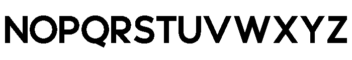 Swarthy Black Font LOWERCASE