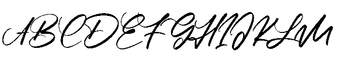 Swashiqa Font UPPERCASE