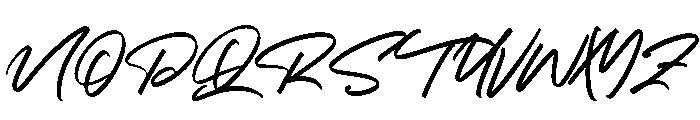 Swashiqa Font UPPERCASE