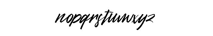 Swashiqa Font LOWERCASE