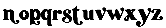 Swaystone Font LOWERCASE
