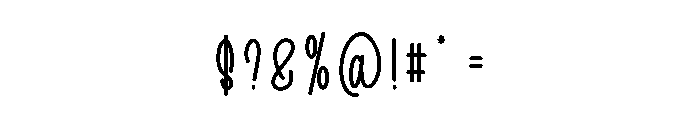 Sweater Valentine Font OTHER CHARS