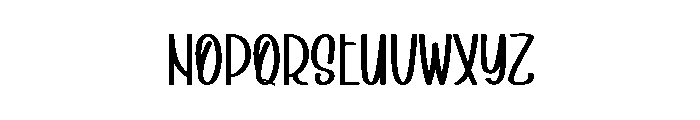 Sweatshirt Font UPPERCASE