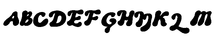 Sweaty Munchies Regular Font UPPERCASE