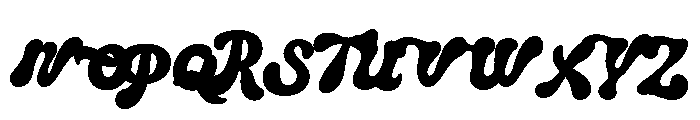 Sweaty Munchies Regular Font UPPERCASE