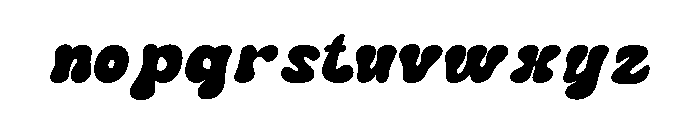 Sweaty Munchies Regular Font LOWERCASE