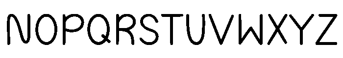 Sweet Action Font UPPERCASE
