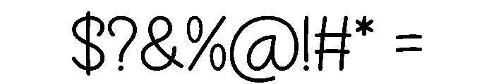 Sweet Actress Font OTHER CHARS