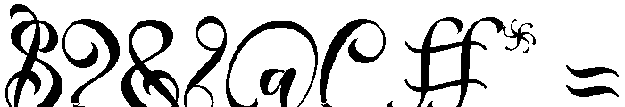 Sweet Amora Font OTHER CHARS