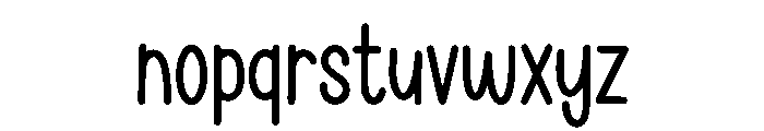 Sweet Angel Font LOWERCASE