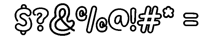 Sweet Belove Regular Font OTHER CHARS