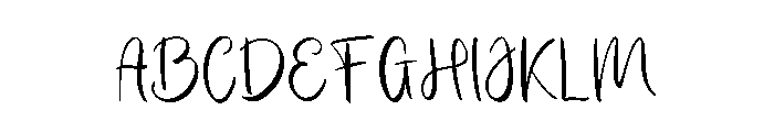 Sweet Birthday Regular Font UPPERCASE