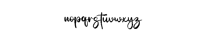 Sweet Birthday Regular Font LOWERCASE