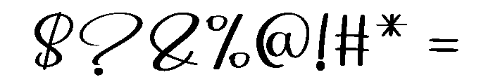 Sweet Biscuit Font OTHER CHARS