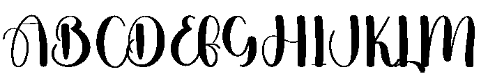 Sweet Biscuit Font UPPERCASE