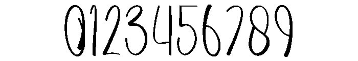 Sweet Bluey Font OTHER CHARS
