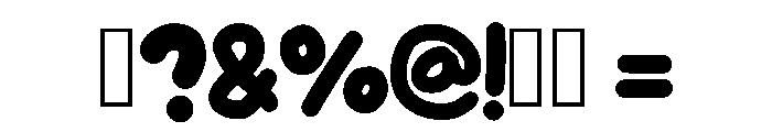 Sweet Bold Regular Font OTHER CHARS