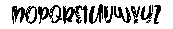 Sweet Bubbles Font LOWERCASE