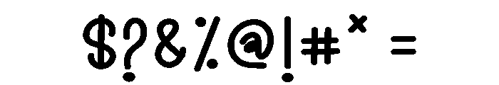 Sweet Children Font OTHER CHARS