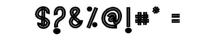 Sweet Children1 Font OTHER CHARS