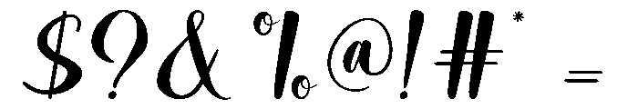 Sweet Crumble Font OTHER CHARS