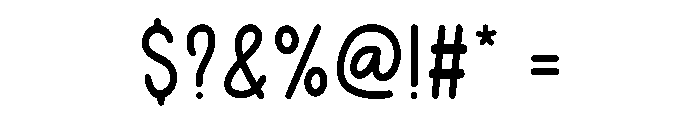 Sweet Crumbs Font OTHER CHARS