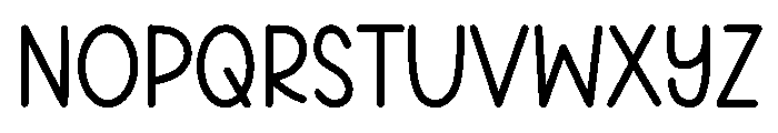 Sweet Crumbs Font LOWERCASE