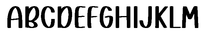 Sweet Crush Font UPPERCASE