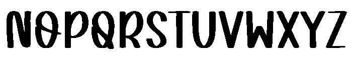 Sweet Crush Font UPPERCASE