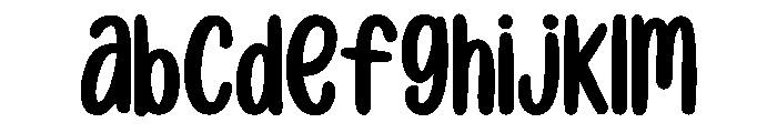 Sweet Cupcake Duo Font UPPERCASE