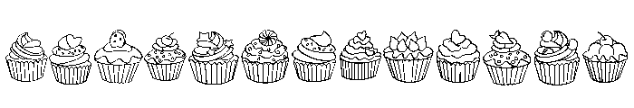 Sweet Cupcake Pack FONT