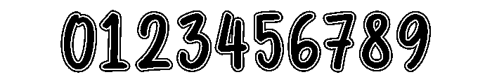 Sweet Cupcake Trace Font OTHER CHARS