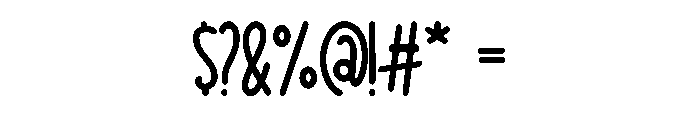Sweet Easter Regular Font OTHER CHARS