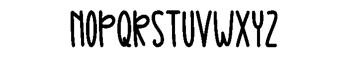 Sweet Easter Regular Font LOWERCASE