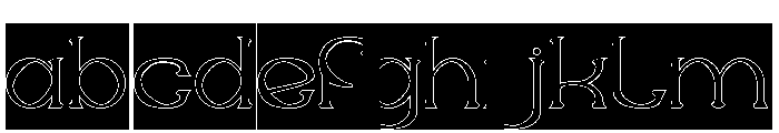 Sweet Emotion-Hollow-Inverse FONT