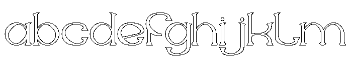 Sweet Emotion-Hollow FONT