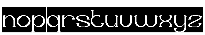 Sweet Emotion-Inverse Font LOWERCASE