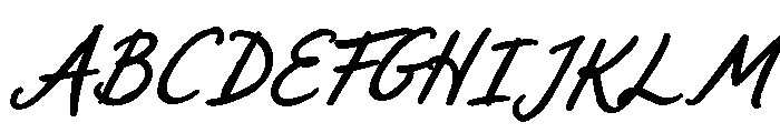 Sweet Friday Thing Bd Ob Script Font UPPERCASE