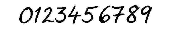 Sweet Friday Thing Med Script Font OTHER CHARS