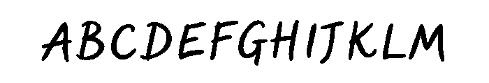 Sweet Friday Thing Medium Caps FONT