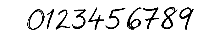Sweet Friday Thing Script Font OTHER CHARS