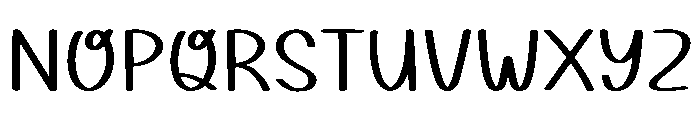 Sweet Garden Font UPPERCASE