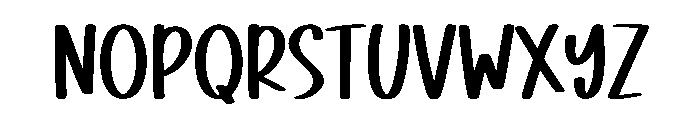 Sweet Gesture Font UPPERCASE