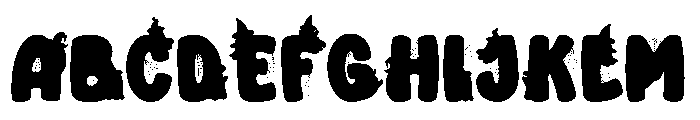 Sweet Ghost Font UPPERCASE