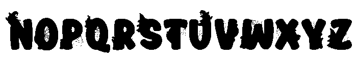 Sweet Ghost Font LOWERCASE