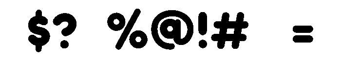 Sweet Heart Pop Font OTHER CHARS
