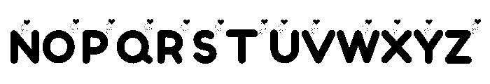Sweet Heart Pop Font UPPERCASE