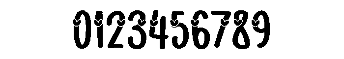 Sweet Heart Regular Font OTHER CHARS