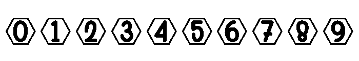 Sweet Honeycomb Font OTHER CHARS