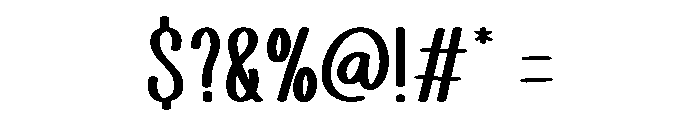 Sweet Island Font OTHER CHARS